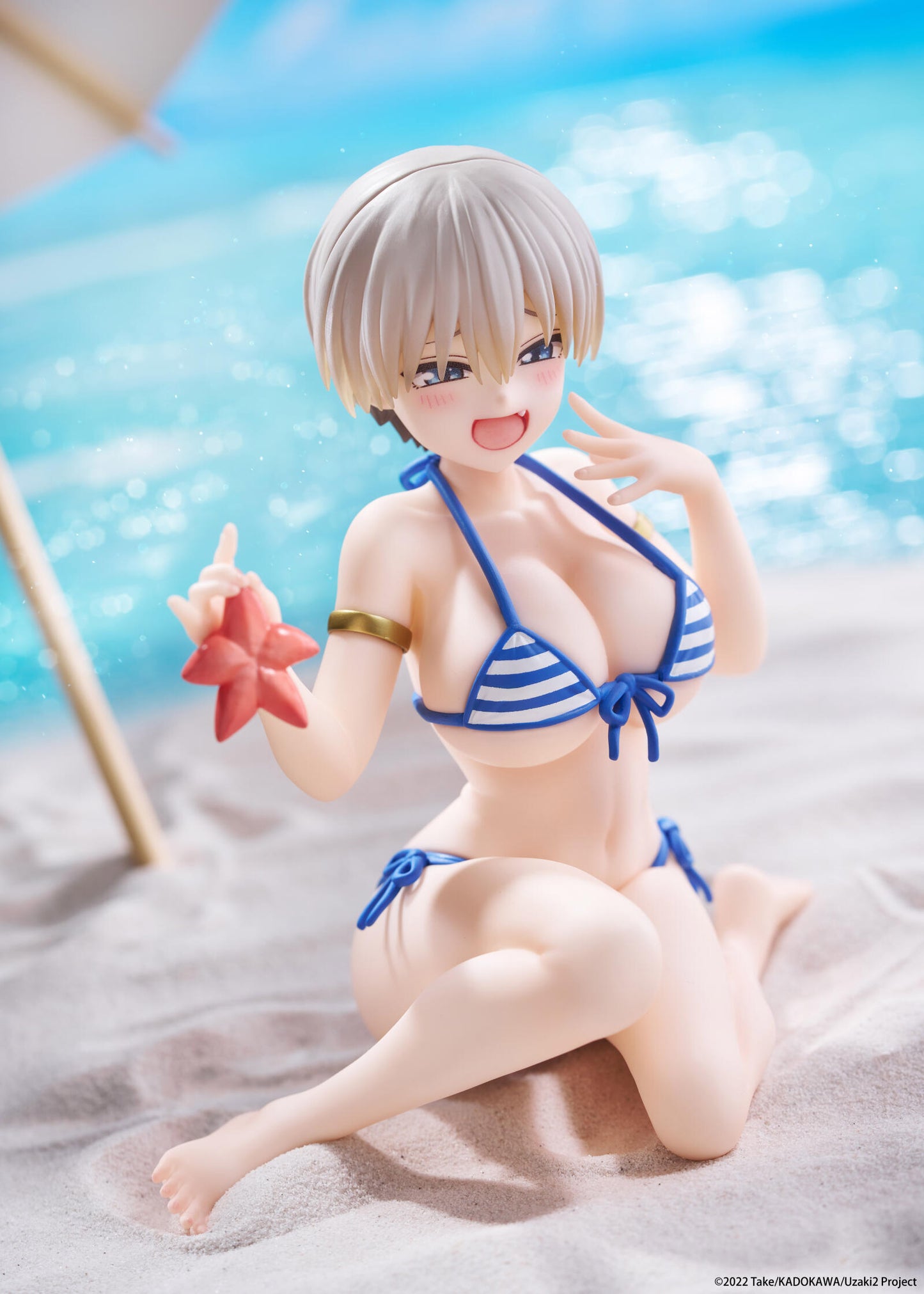 Uzaki-chan Wants to Hang Out! Desktop Cute Figure Hana Uzaki (Swimwear Version)