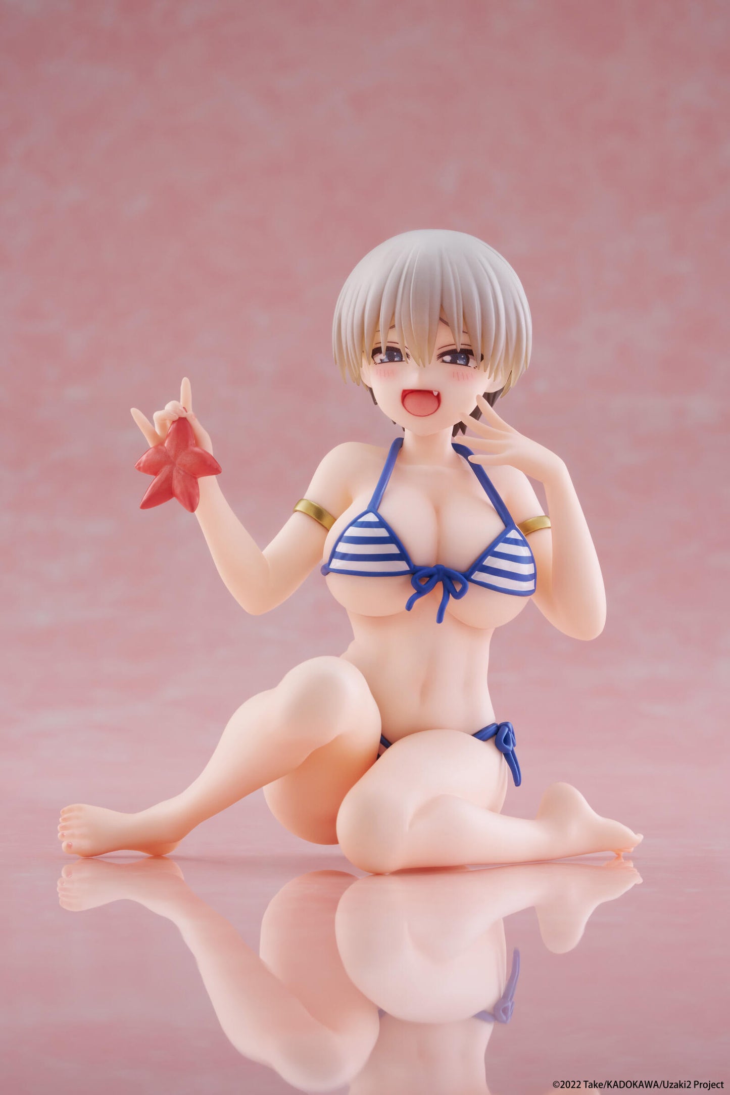 Uzaki-chan Wants to Hang Out! Desktop Cute Figure Hana Uzaki (Swimwear Version)