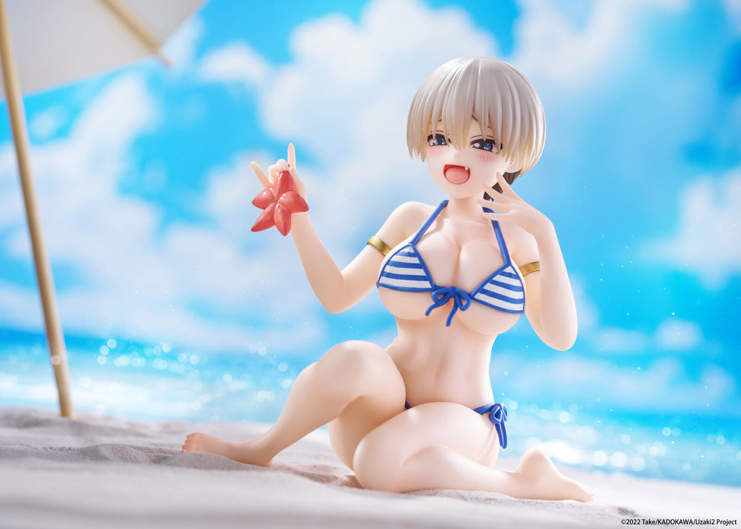 Uzaki-chan Wants to Hang Out! Desktop Cute Figure Hana Uzaki (Swimwear Version)