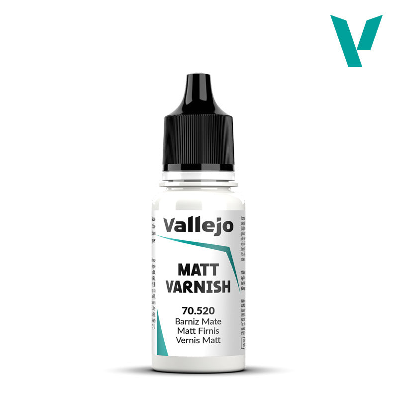 Vallejo Auxiliaries - Permanent Matt Varnish 18ml