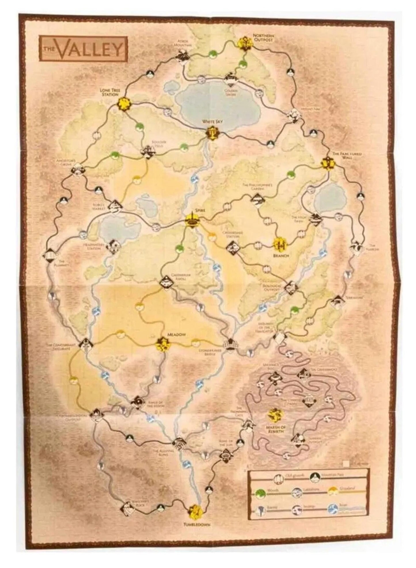 Valley Trail Map