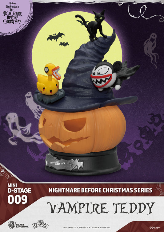 Beast Kingdom Mini D Stage The Nightmare Before Christmas Series - Vampire Teddy