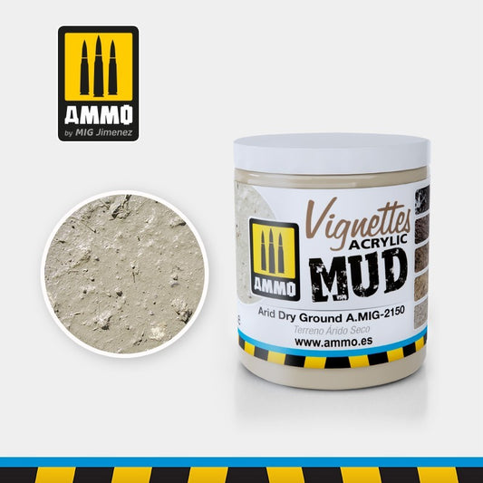 Ammo by MIG - Dioramas - Arid Dry Ground 100ml