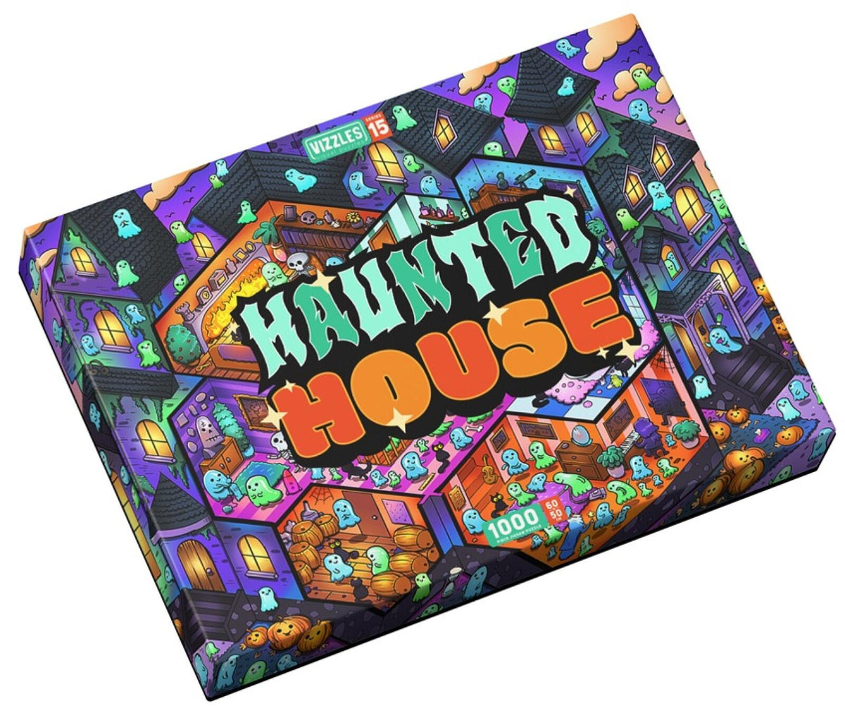 Vizzles Haunted House 1000pc Jigsaw Puzzle