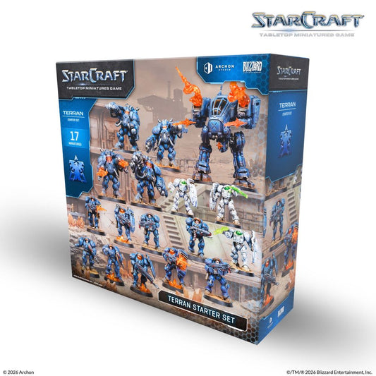 Starcraft Miniatures Games: Terran Starter Set