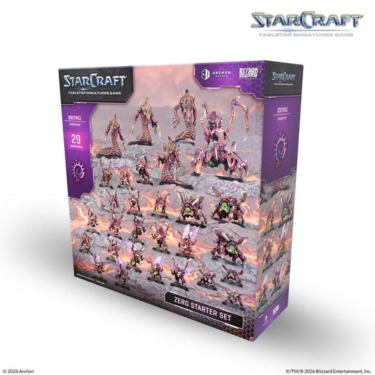 Starcraft Miniatures Games: Zerg Starter Set