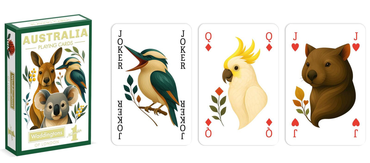 Waddingtons No. 1 of London Playing Cards - Australia