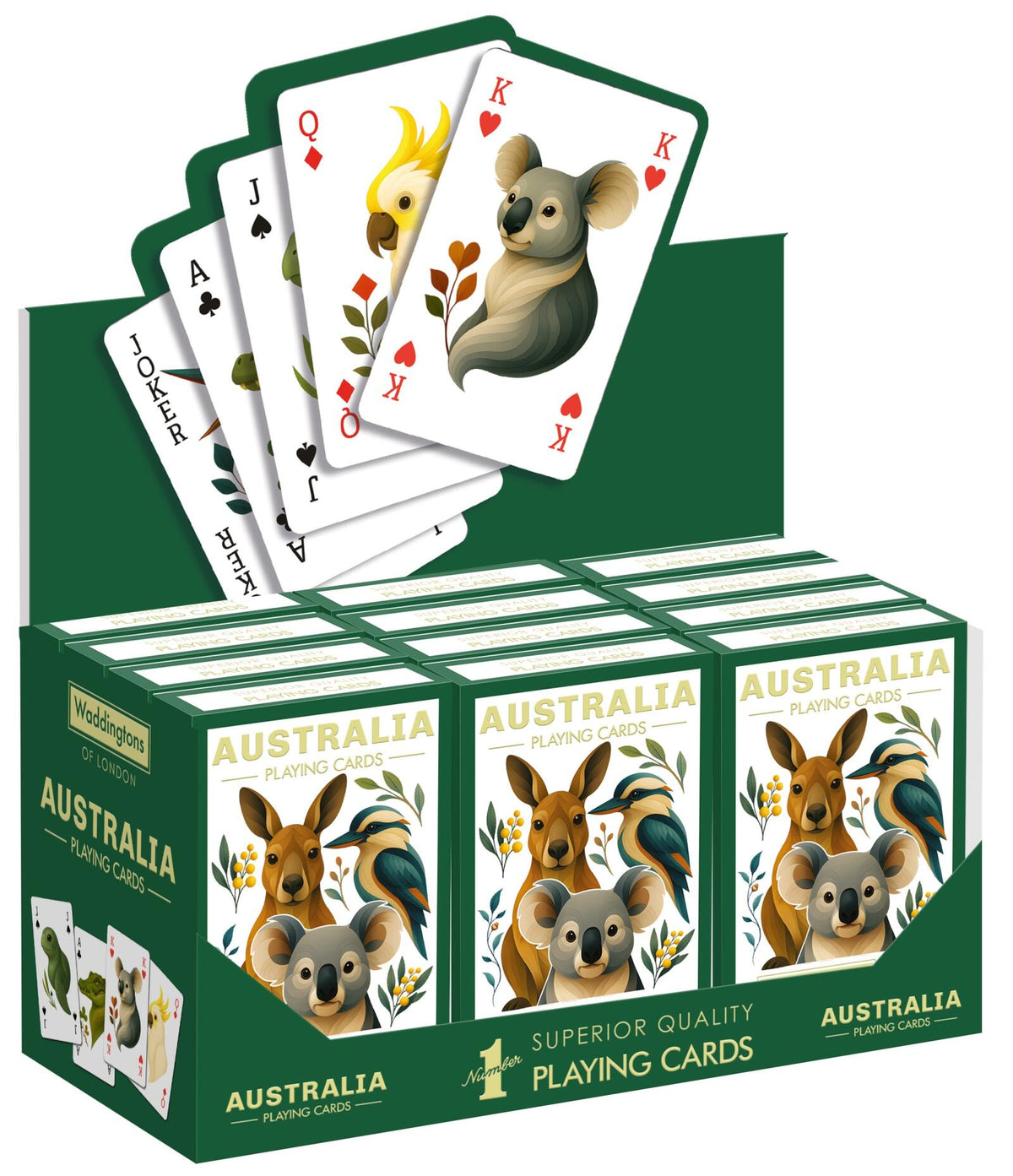 Waddingtons No. 1 of London Playing Cards - Australia
