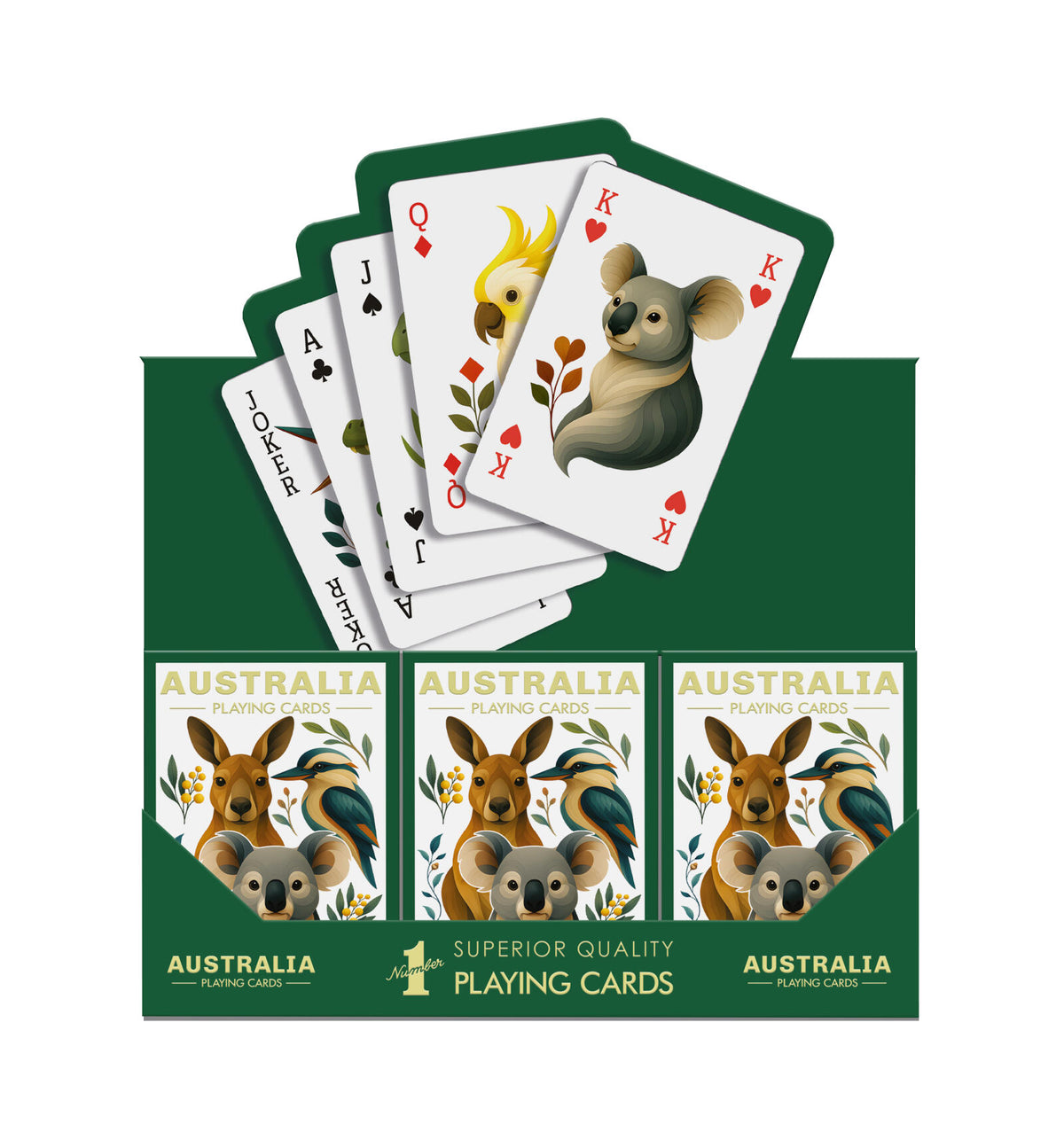 Waddingtons No. 1 of London Playing Cards - Australia