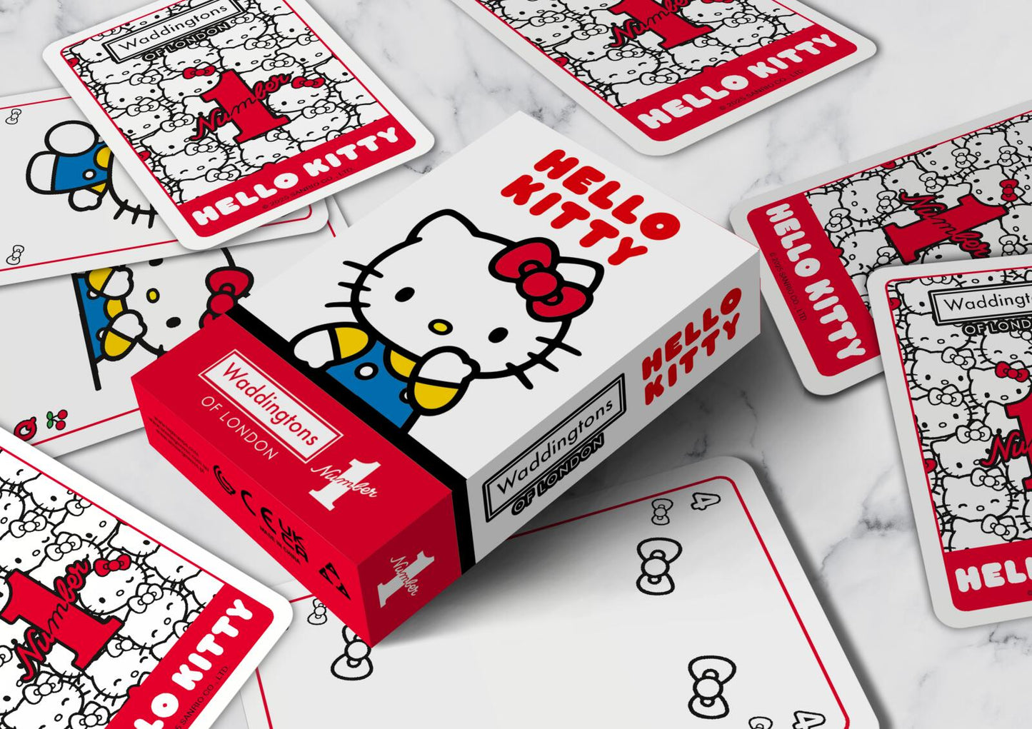 Waddingtons No. 1 of London Playing Cards - Hello Kitty