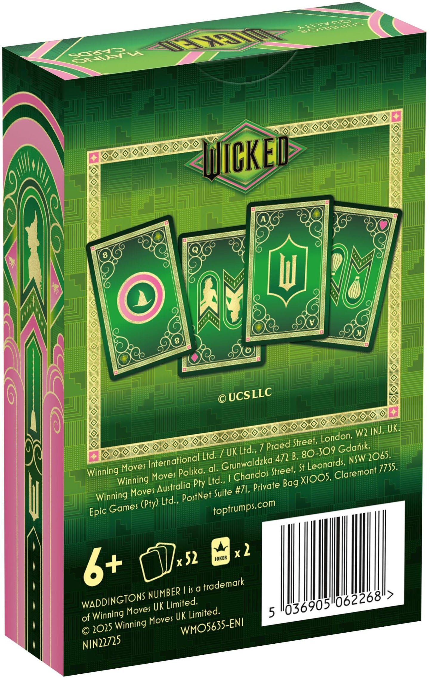 Waddingtons No. 1 of London Playing Cards - Wicked