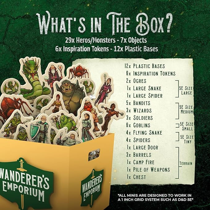 Wanderer's Emporium Minis - Essentials Pack