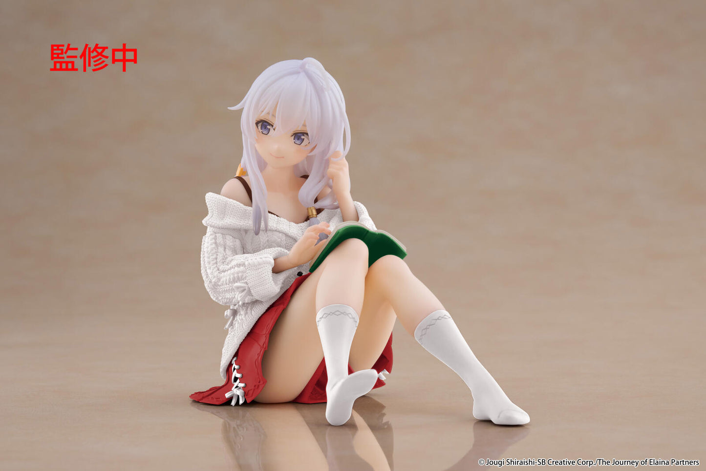 Wandering Witch The Journey of Elaina Desktop Cute Figure Elaina (Casual Clothes Version)