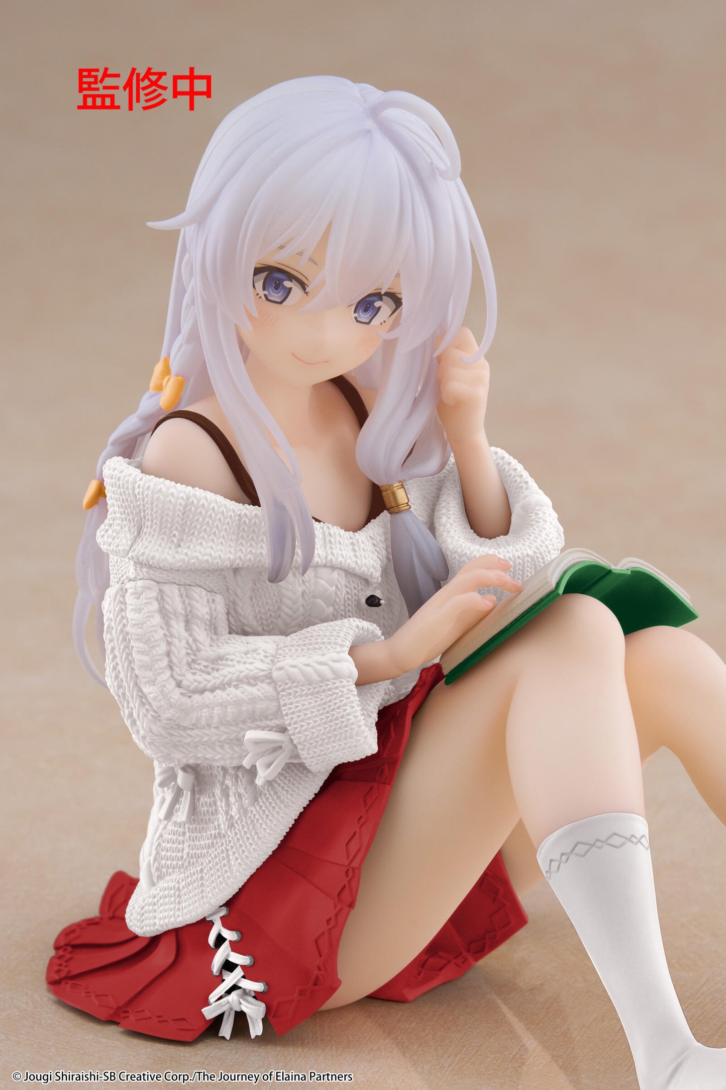 Wandering Witch The Journey of Elaina Desktop Cute Figure Elaina (Casual Clothes Version)