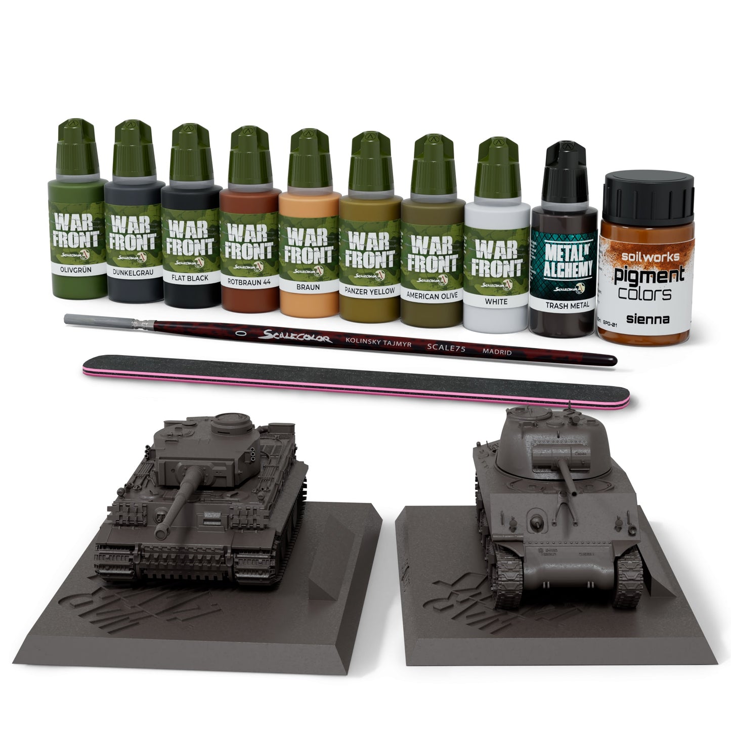 Scale 75 Figures - War Tanks - War Tanks Starter Set 1:100