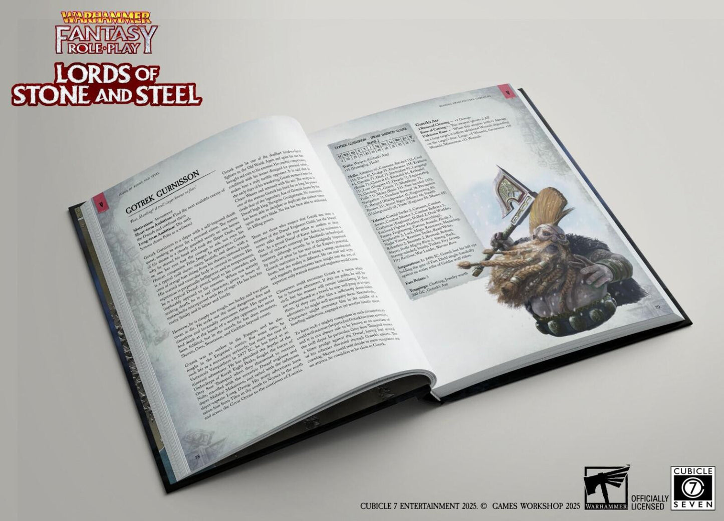 Warhammer Fantasy Roleplay Lords of Stone and Steel