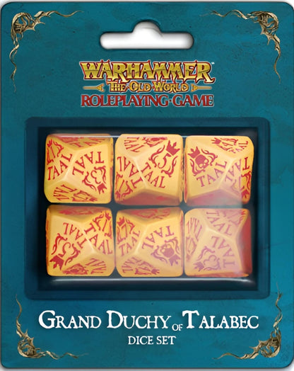 Warhammer The Old World Roleplaying Game - Grand Duchy of Talabec Dice Set