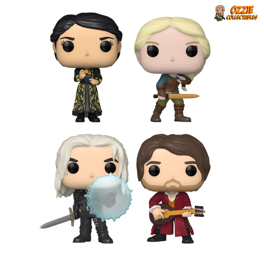 The Witcher (TV) Bundle - 4 POP! Vinyls