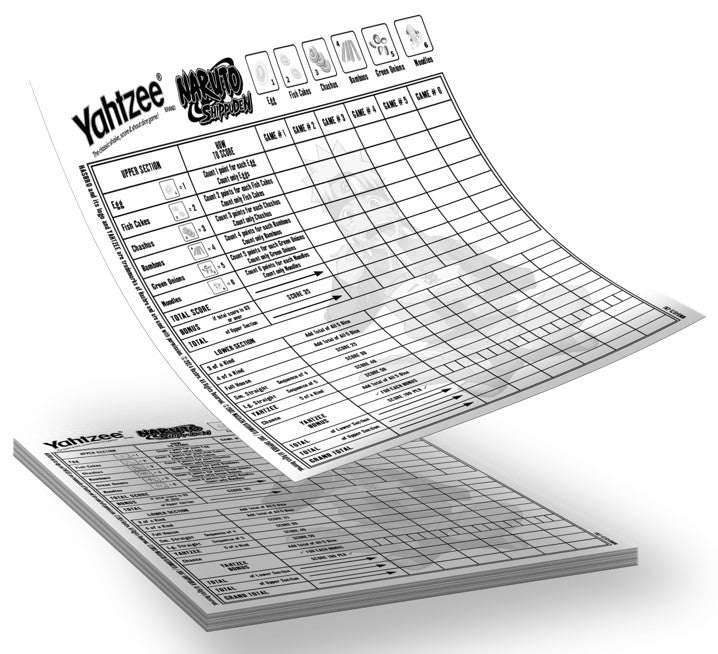 Yahtzee Naruto