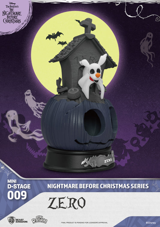 Beast Kingdom Mini D Stage The Nightmare Before Christmas Series - Zero