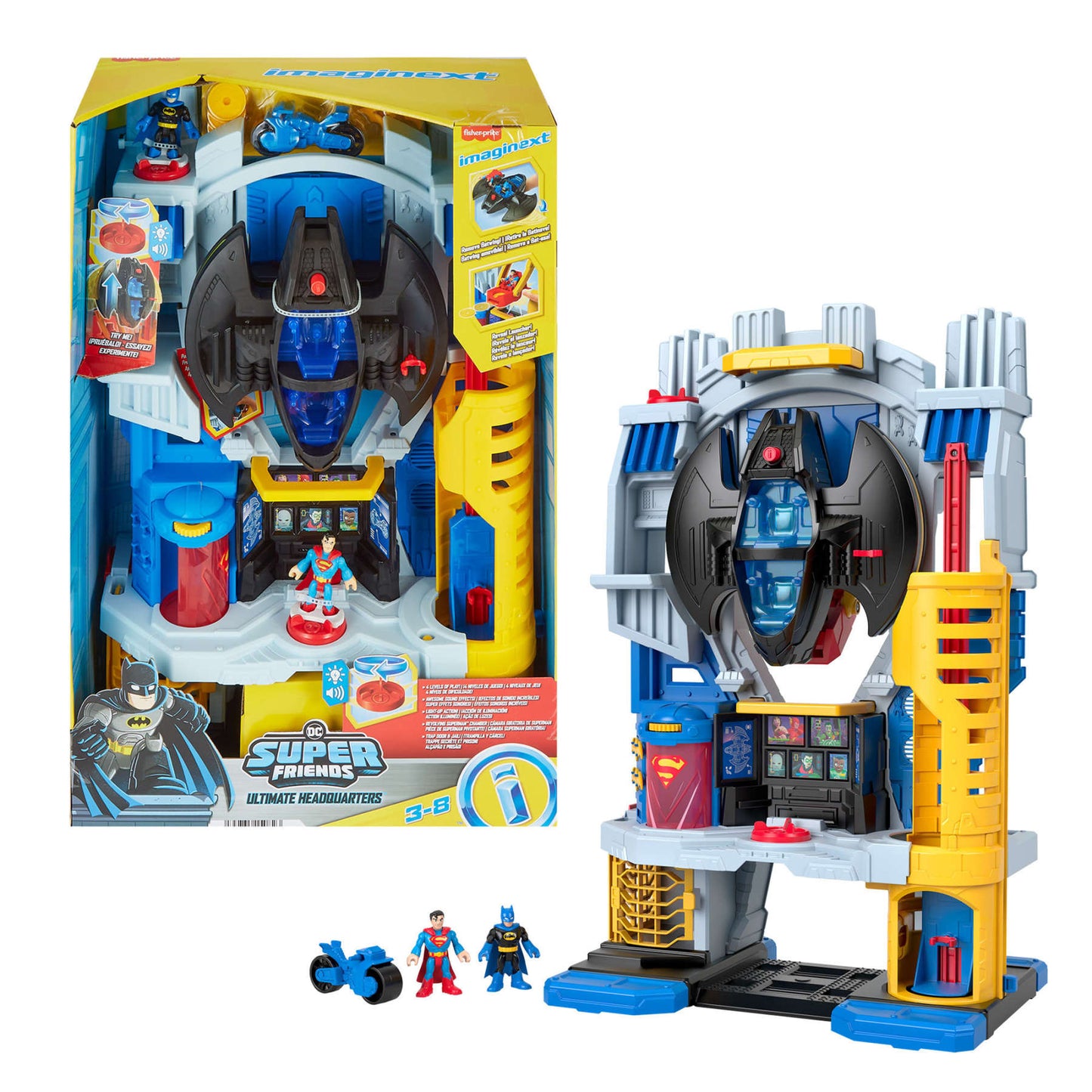 Imaginext - DC - Dcsf Ultimate Hq Playset F23
