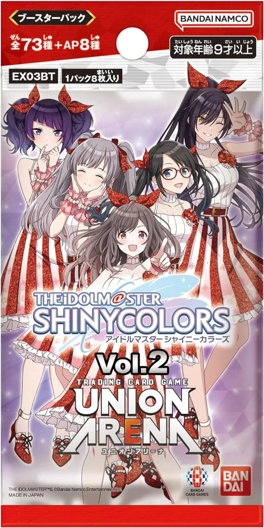 Union Arena TCG -The Idolmaster Shiny Colors Vol.2 EX03BT (Japanese) Booster Pack