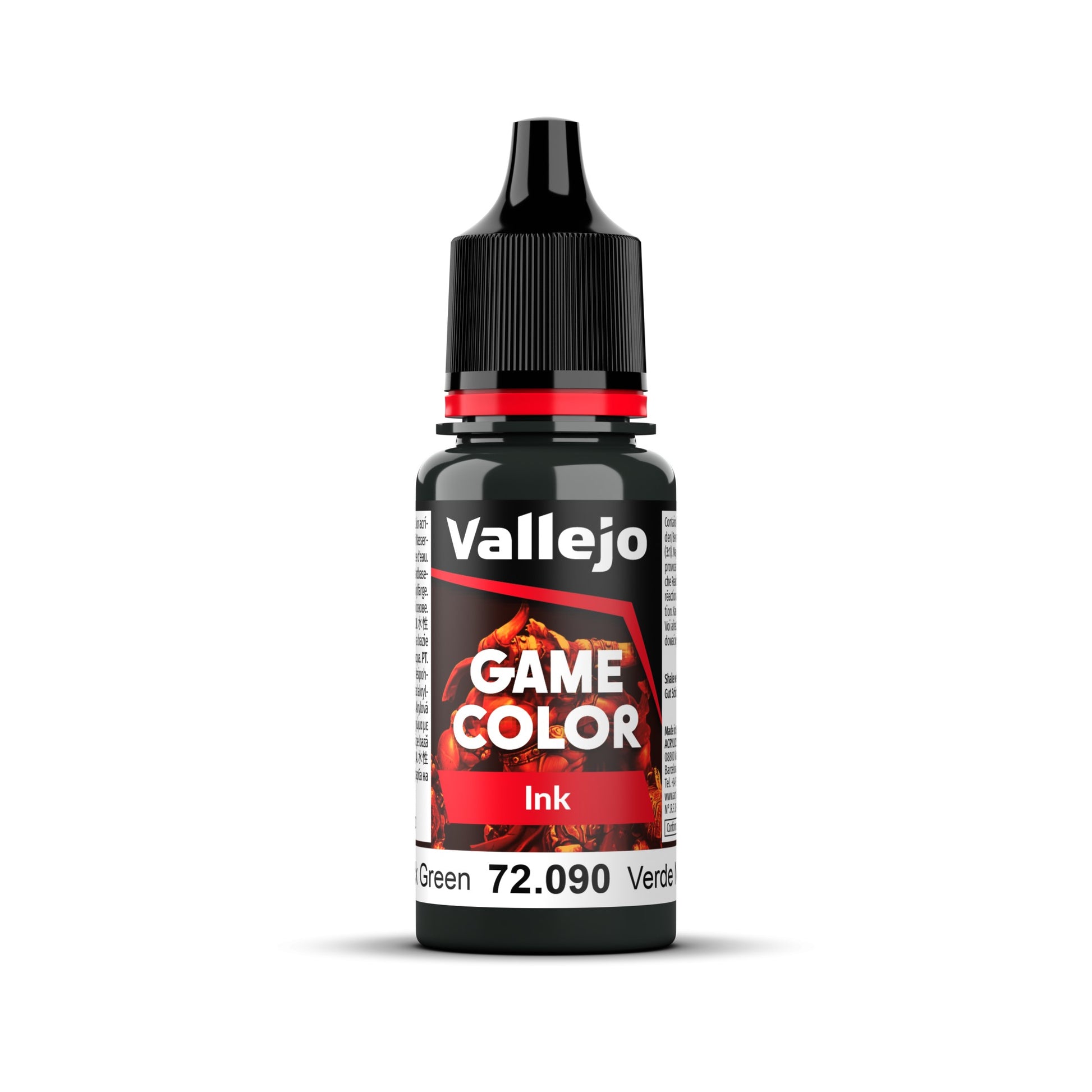 Vallejo Game Colour - Ink - Black Green  18ml