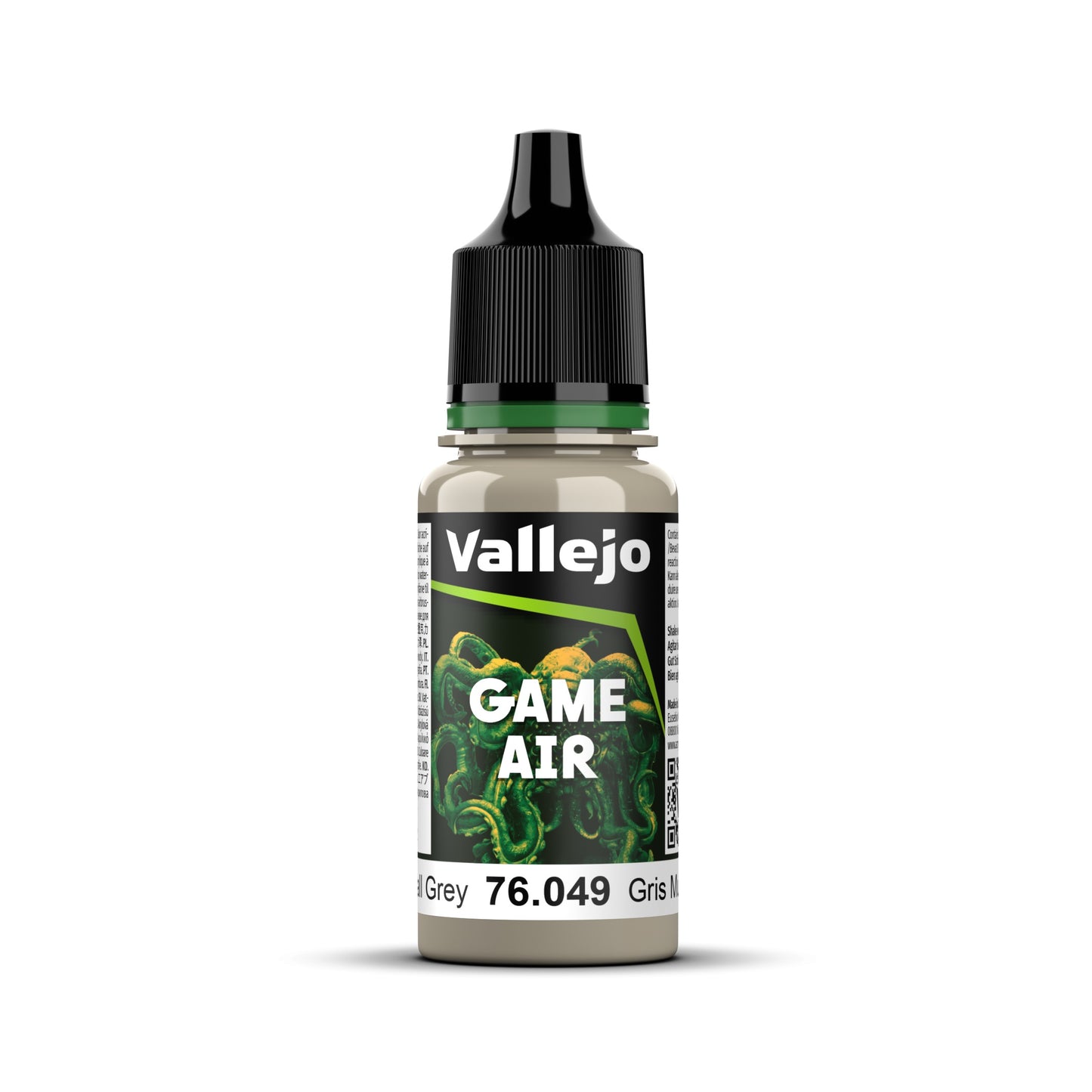 Vallejo Game Air - Stonewall Grey 18 ml