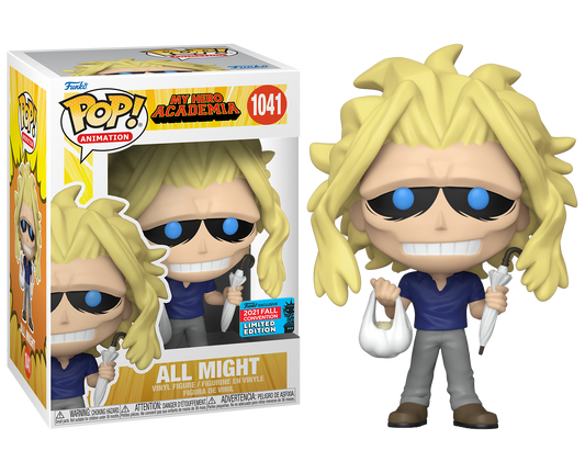 My Hero Academia - All Might with Bag and Umbrella NYCC 2021 Fall Convention Exclusive Pop! Vinyl