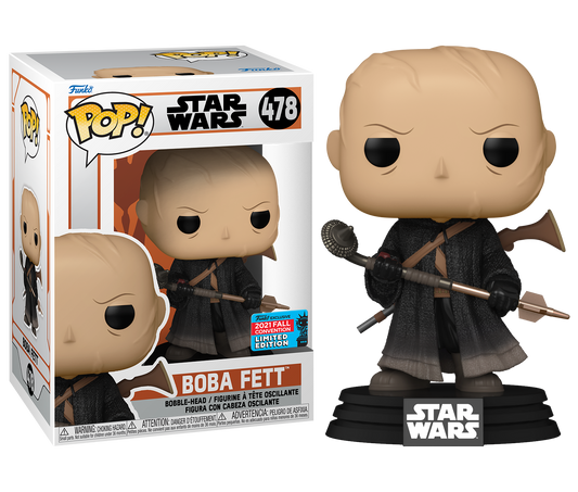 Star Wars: The Mandalorian - Boba Fett on Tatooine 2021 Fall Convention Exclusive Pop! Vinyl #478