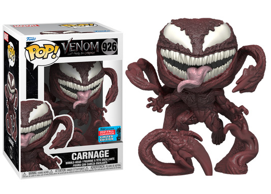 Venom: Let There Be Carnage - Carnage NYCC 2021 Fall Convention Exclusive Pop! Vinyl #926