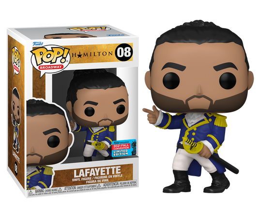 Hamilton - Lafayette NYCC 2021 Fall Convention Exclusive Pop! Vinyl #08