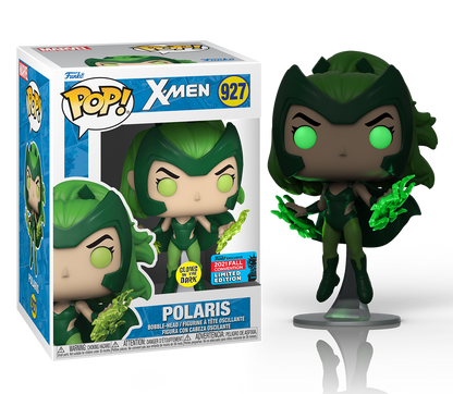 X-Men (comics) - Polaris Glow NYCC 2021 US Exclusive Pop! Vinyl #927