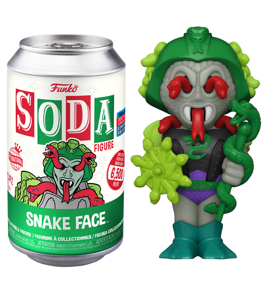 Masters of the Universe - Snake Face NYCC 2021 Fall Convention Exclusive Vinyl Soda