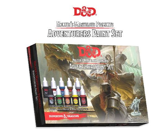 D&D Nolzurs Marvelous Pigments Adventurers Paint Set - Ozzie Collectables