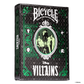 Bicycle Disney Villains Green/Purple Mix Playing Cards