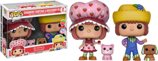 Strawberry Shortcake - SSC & Huckleberry Pie Scented NYCC 2016 US Exclusive Pop! Vinyl 2pk - Ozzie Collectables