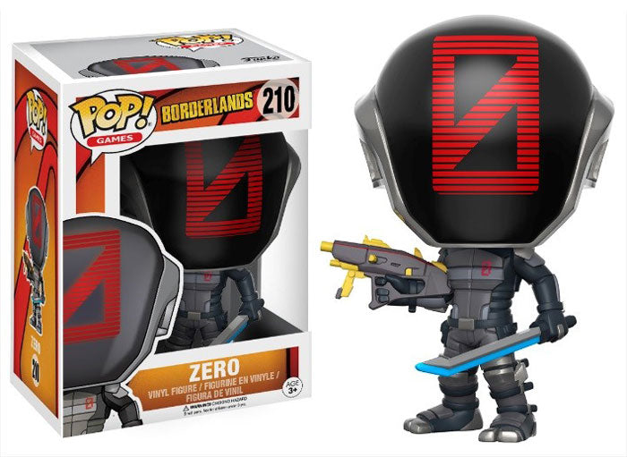 Zero  - Borderlands Games POP! Vinyl #210 - Ozzie Collectables