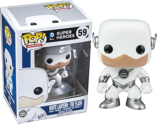 The Flash (White Lantern) - DC Super Heroes Pop! Vinyl #59 - Ozzie Collectables