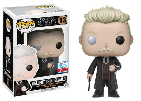Gellert Grindelwald - Fantastic Beasts and Where to Find Them NYCC 2017 US Exclusive Pop! Vinyl #13 - Ozzie Collectables