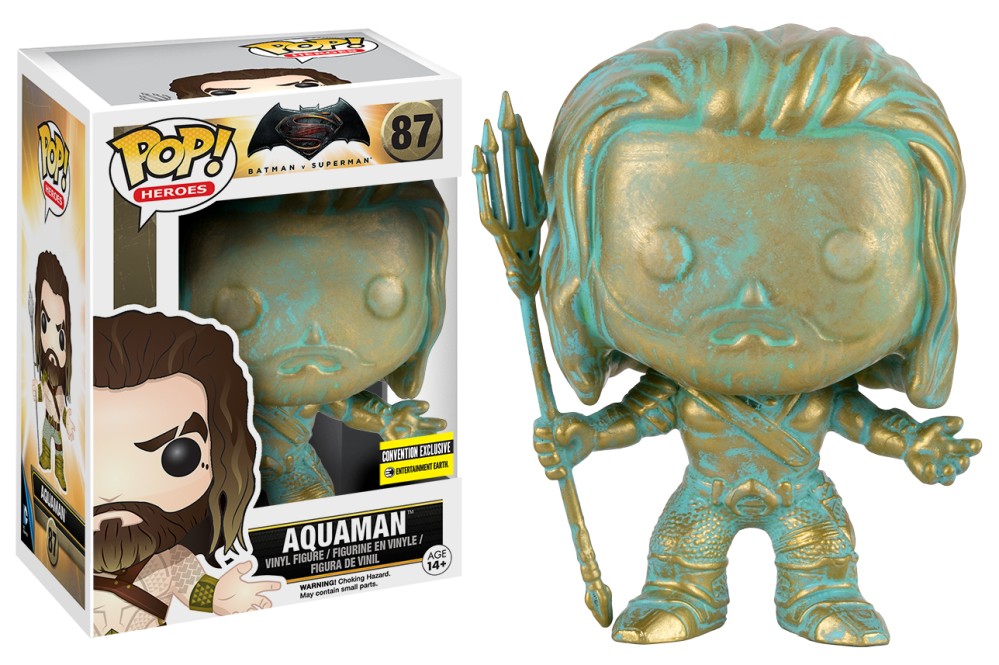 Batman vs Superman - Aquaman (Patina) Pop! Vinyl #87 