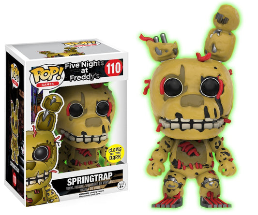 Five Nights At Freddy's - Springtrap Glow In The Dark Pop! Vinyl #110