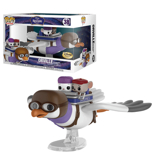 The Rescuers - Orville with Miss Bianca and Bernard Disney Treasures Exclusive Pop Ride #38