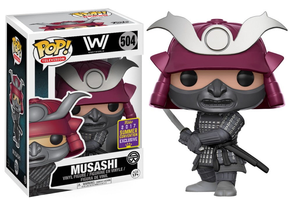  Westworld - Musashi 2017 Summer Convention Exclusive POP! Vinyl #504