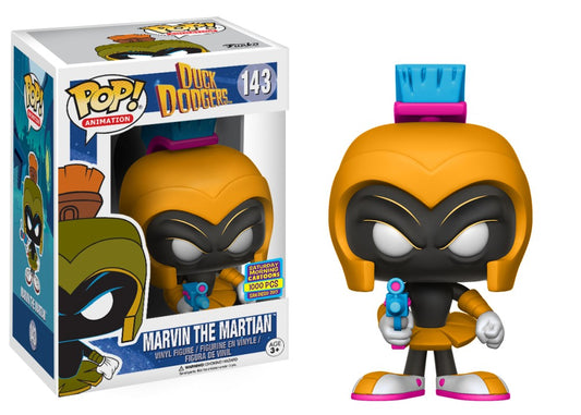 Duck Dodgers - Marvin the Martian (Neon Orange) 2017 San Diego Exclusive LE1000 PCS Pop! Vinyl #143