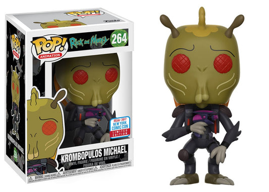 Rick And Morty - Krombopulos Michael 2017 NYCC Exclusive Pop! Vinyl Animation #264
