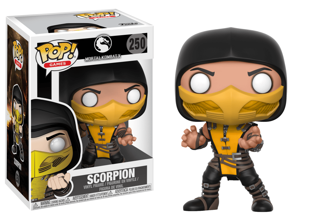 Mortal Kombat X - Scorpion POP! Vinyl Games #250