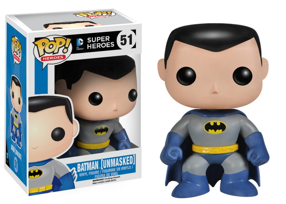 DC Comics Super Heroes - Batman (Unmasked) POP! Vinyl Heroes # 51