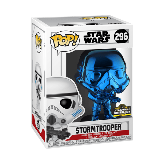 Star Wars - Stormtrooper (Blue Chrome) Chicago 2019 Star Wars Celebration LE 2500 Pcs
