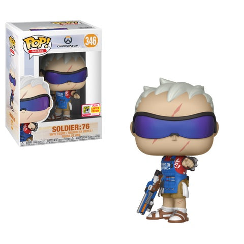 Soldier: 76 - Overwatch 2018 San Diego Summer Convention Exclusive Pop! Vinyl #346 - Ozzie Collectables